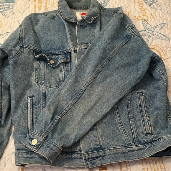 Vintage 90s Limited Collectible Pepsi Light Wash Denim Jacket - Picture 8 of 9